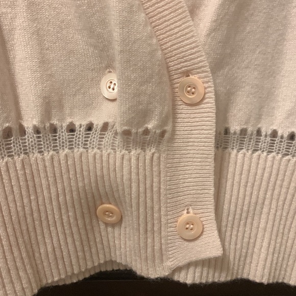 J.Crew button wrap cashmere cardigan - Picture 3 of 8